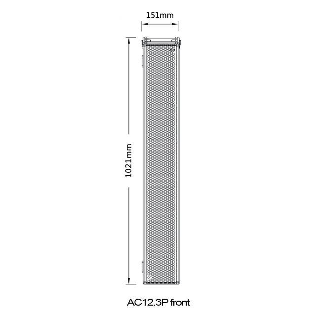 Звуковые колонны Verity Audio AC12.3P