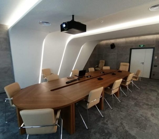Переговорная комната для Газпром Медиа Холдинг